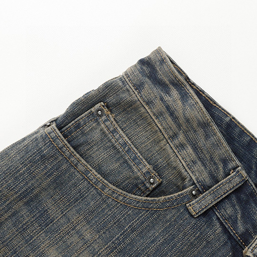 バレンシアガコピー Balenciaga Bootcut ベーシックなブラックのフレアストレートレッグジーンズ