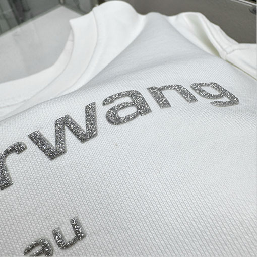 アレキサンダーワン Alexander Wang バブルウォッシュクルーネックスウェットシャツ