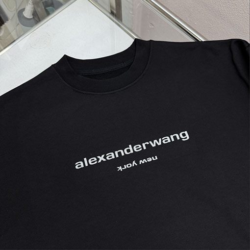 アレキサンダーワン Alexander Wang バブルウォッシュクルーネックスウェットシャツ