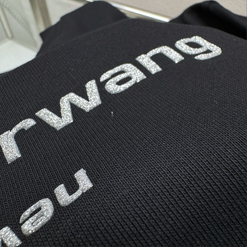 アレキサンダーワン Alexander Wang バブルウォッシュクルーネックスウェットシャツ