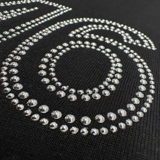 マルタンマルジェラコピー Maison Margiela MM6 ラインストーン文字のパーカーとスウェットシャツ