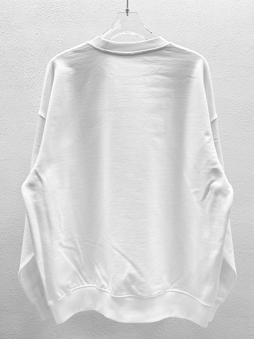 マルタンマルジェラ Maison Margiela MM6 ラインストーンレタークルーネックスウェットシャツ