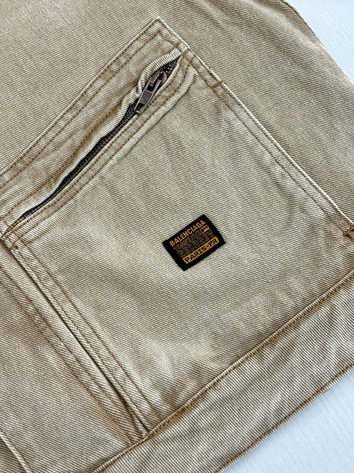 バレンシアガ Balenciaga ウォッシュのフード付きデニムジャケット