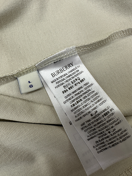 バーバリーコピー 馬術ロゴプリント半袖Tシャツ