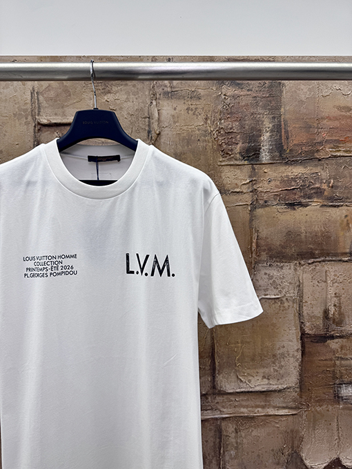 ルイヴィトン ショースタッフ半袖Tシャツ