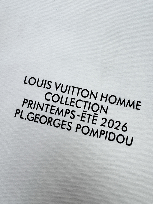 ルイヴィトン ショースタッフ半袖Tシャツ