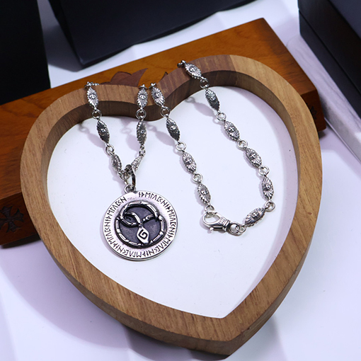 クロムハーツスーパーコピー 新モデル手作りチェーンネックレス