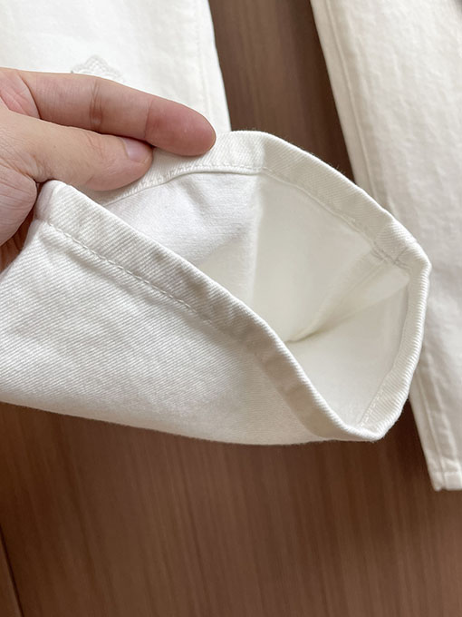 クロムハーツ 新しいパッチワークウォッシュデニムジーンズ