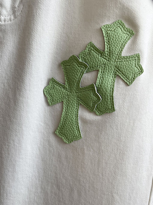 クロムハーツスーパーコピー クラシックパッチワークウォッシュジーンズ