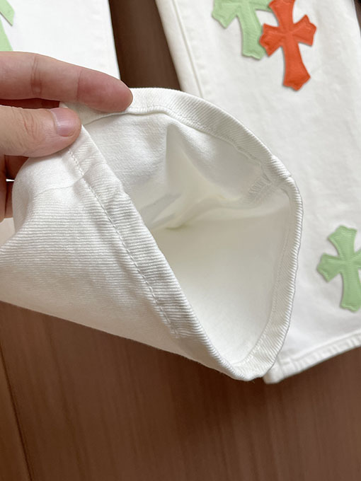 クロムハーツスーパーコピー クラシックパッチワークウォッシュジーンズ