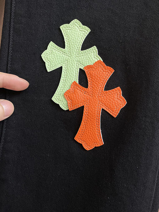 クロムハーツスーパーコピー クラシックパッチワークウォッシュジーンズ