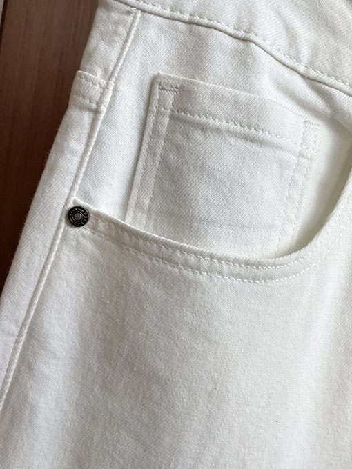 クロムハーツ 秋冬コレクション アップリケショーケース ウォッシュドデニムジーンズ