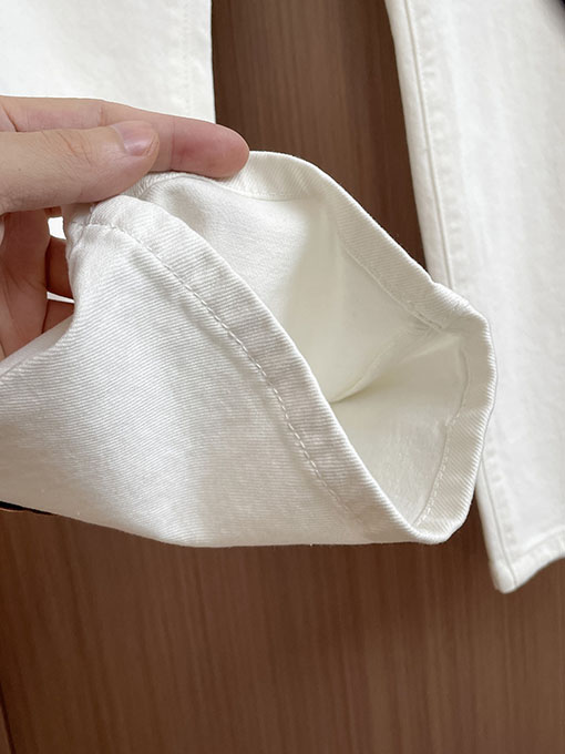 クロムハーツ ズボンの後ろパッチワークウォッシュジーンズ