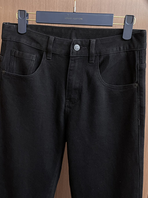 クロムハーツ ズボンの後ろパッチワークウォッシュジーンズ