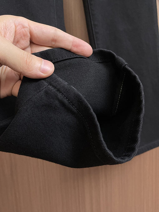 クロムハーツ ズボンの後ろパッチワークウォッシュジーンズ