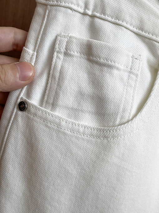 クロムハーツ 新しいヘビーウェイトパッチワークウォッシュデニムジーンズ