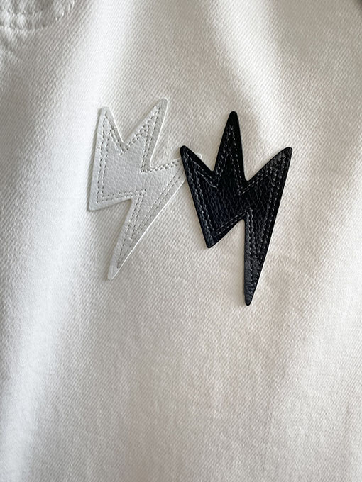 クロムハーツ 新しいヘビーウェイトパッチワークウォッシュデニムジーンズ