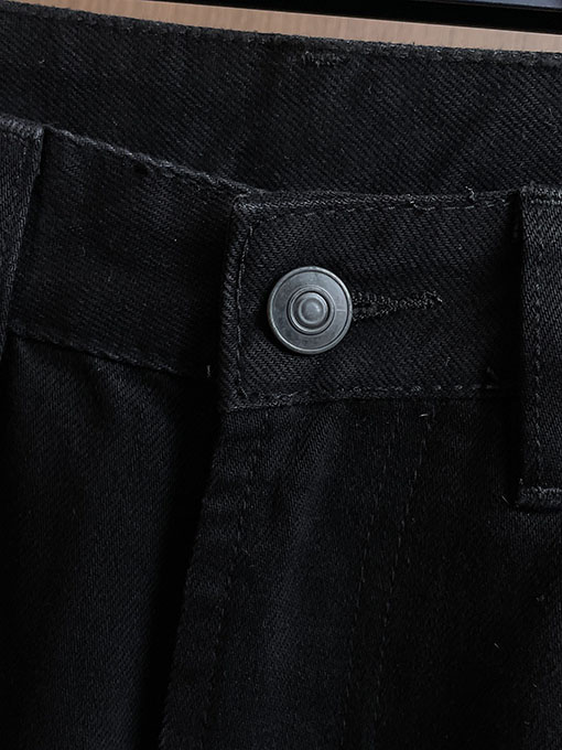 クロムハーツコピー ブルーのパッチワーク刺繍りウォッシュデニムジーンズ