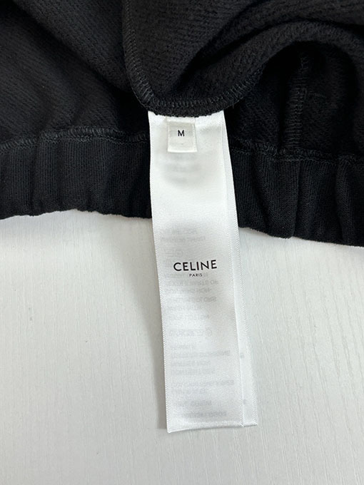 セリーヌ コットン製凱旋門刺繍りベースボールジャケット