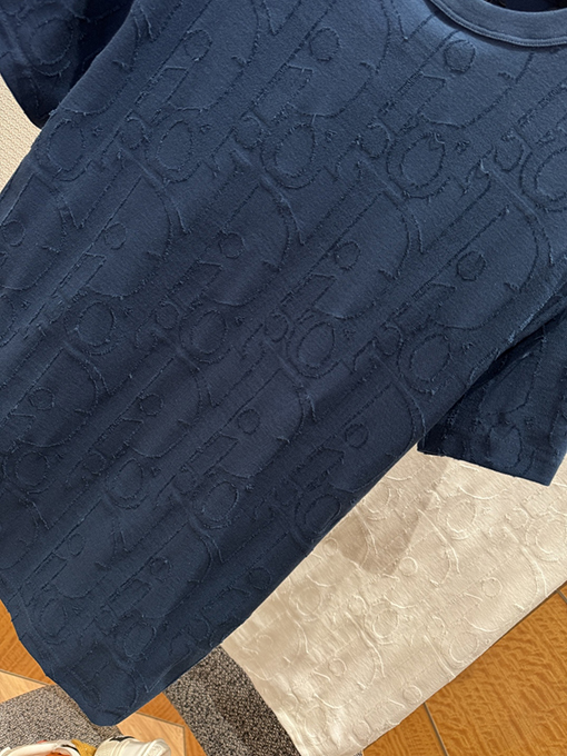 ディオール Oblique ジャカードクルーネック半袖Tシャツ