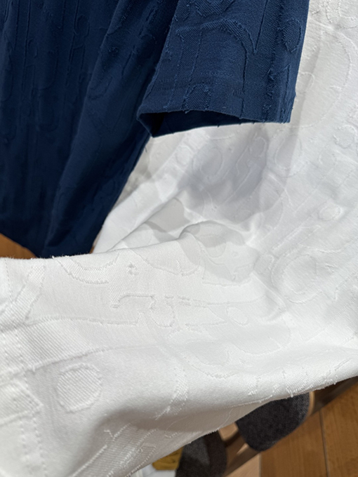 ディオール Oblique ジャカードクルーネック半袖Tシャツ