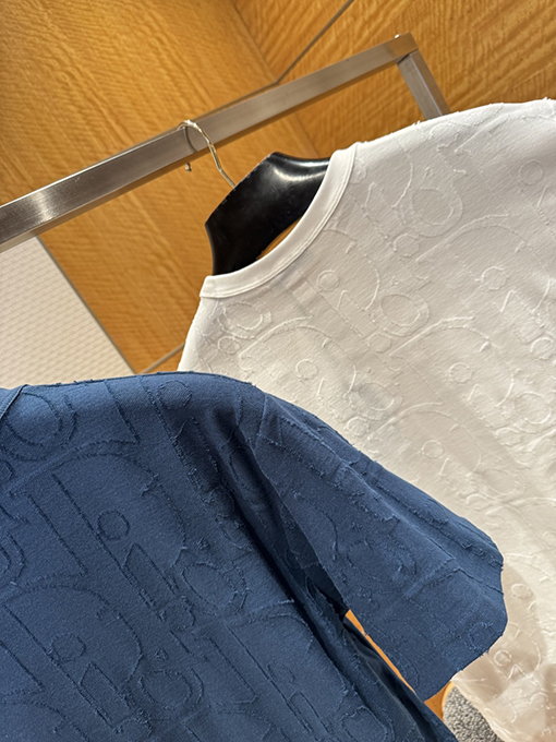 ディオール Oblique ジャカードクルーネック半袖Tシャツ