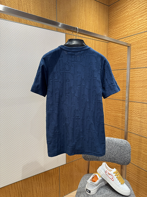 ディオール Oblique ジャカードクルーネック半袖Tシャツ