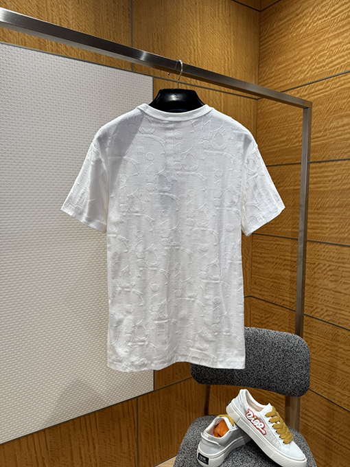 ディオール Oblique ジャカードクルーネック半袖Tシャツ
