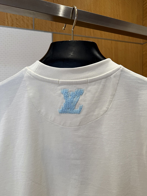 ルイヴィトン レタードフローラル半袖Tシャツ