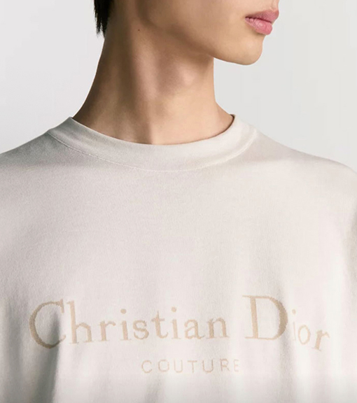 ディオール ヘイズブルー ニット 半袖Tシャツ