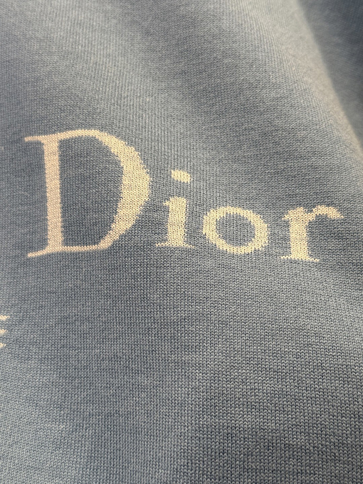 ディオール ヘイズブルー ニット 半袖Tシャツ