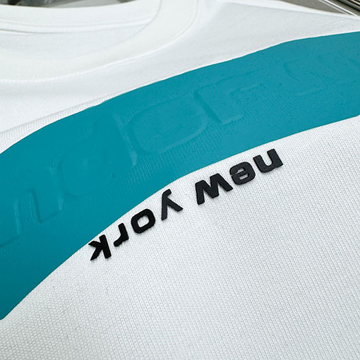 アレキサンダーワン Alexander Wang 新しいロゴ厚のプリントトップス半袖Tシャツ