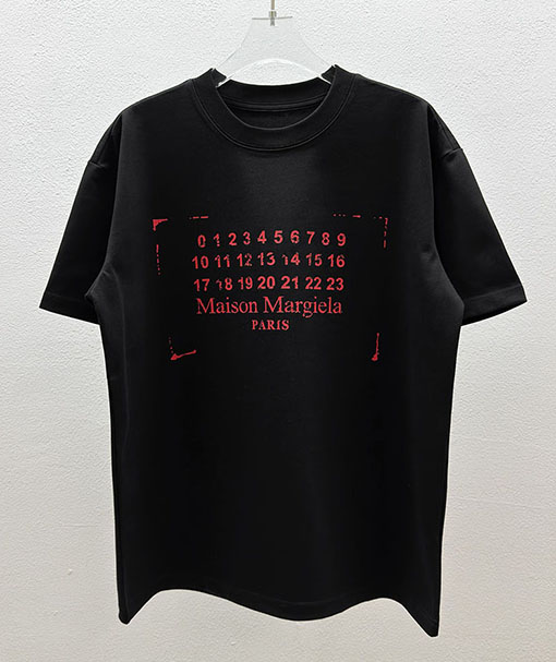 マルタンマルジェラコピー Maison Margiela MM6 新しいレタープリントTシャツ