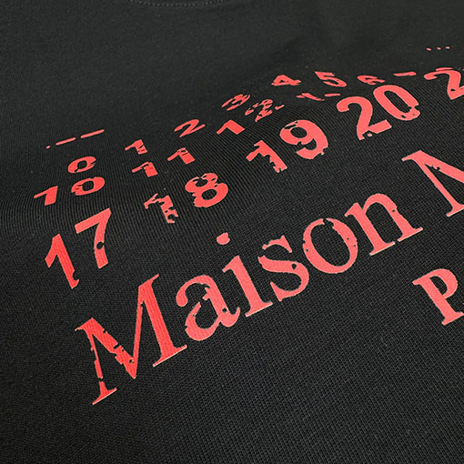 マルタンマルジェラコピー Maison Margiela MM6 新しいレタープリントTシャツ