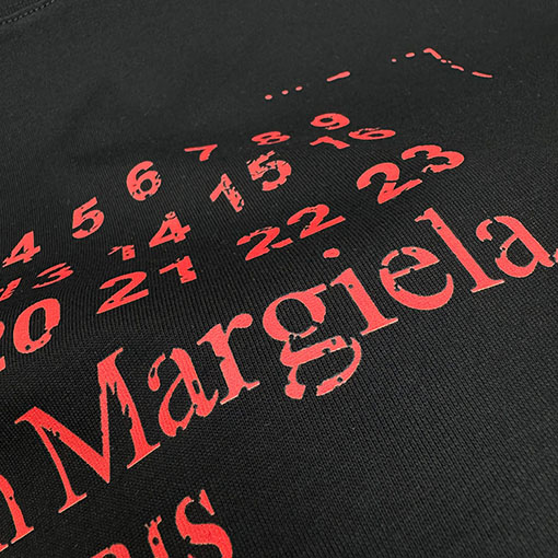 マルタンマルジェラコピー Maison Margiela MM6 新しいレタープリントTシャツ