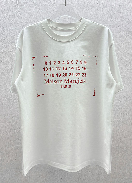 マルタンマルジェラコピー Maison Margiela MM6 新しいレタープリントTシャツ