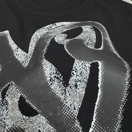 アクネストゥディオズ Acne Studios デジタルダイレクトプリントクルーネック半袖Tシャツ