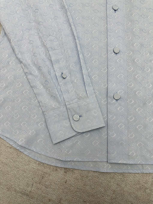 グッチ 新作オールオーバープリント無地長袖シャツ