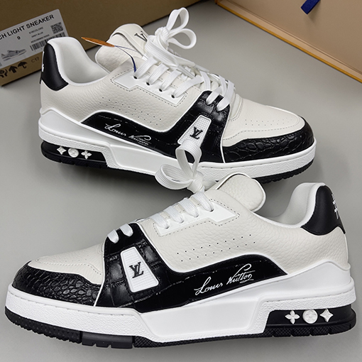 ルイヴィトンコピー Trainer Sneaker 新モデルカップルスニーカー