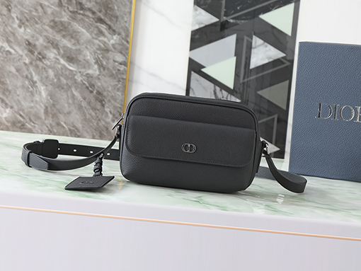 ディオール CD Icon ジッパー付きメッセンジャーバッグ