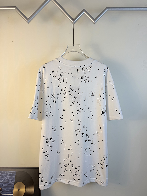 ルイヴィトン ランウェイレベルのヘビー級の半袖Tシャツ