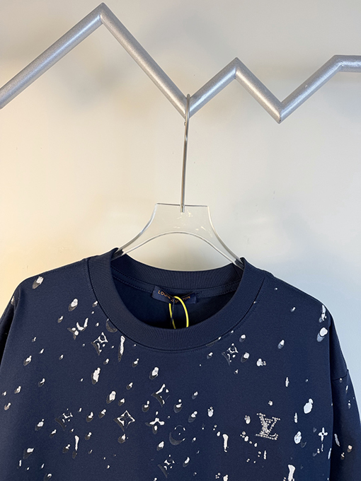 ルイヴィトン ランウェイレベルのヘビー級の半袖Tシャツ