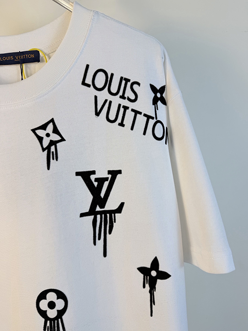 ルイヴィトン クラシックロゴ半袖Tシャツ