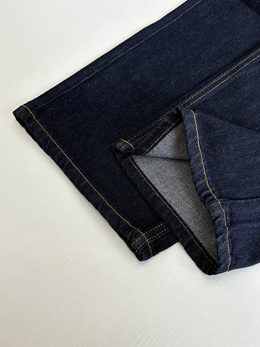 ボッテガヴェネタ クラシックな織りレザーウォッチポケットジーンズ