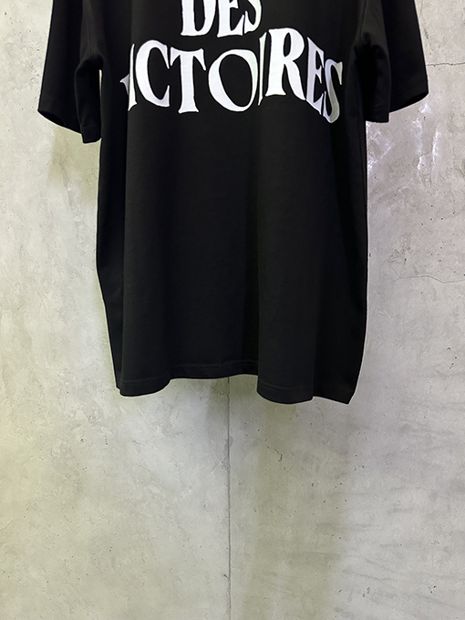 アミ ハートプリントのヘビーウェイト半袖Tシャツ