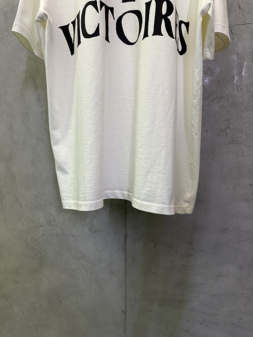 アミ ハートプリントのヘビーウェイト半袖Tシャツ