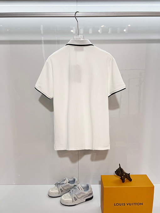 グッチ GUCCI 胸に刺繍ロゴが入った半袖ポロシャツ