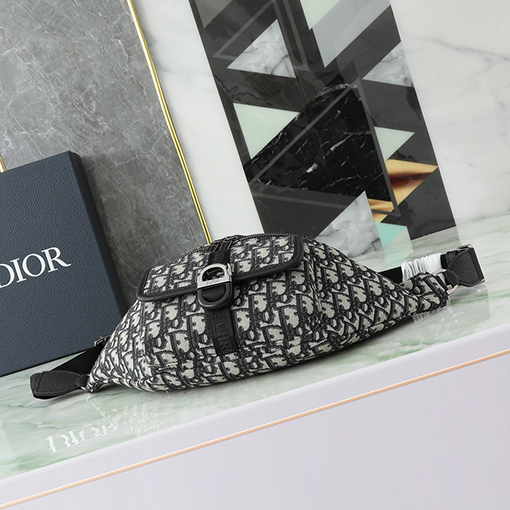ディオール Oblique 8 新モデルクラシックプリントウエストバッグ