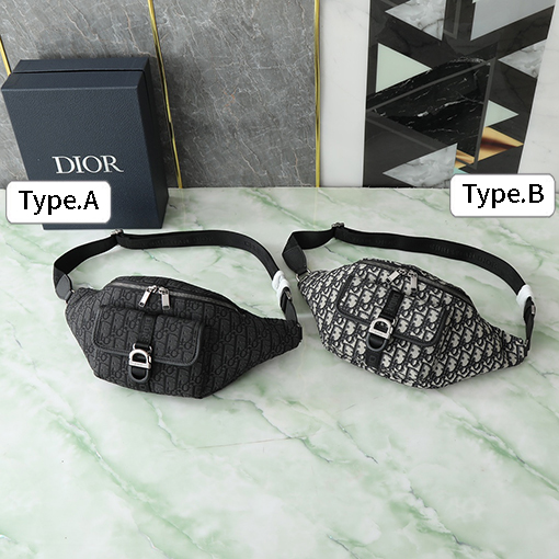 ディオール Oblique 8 新モデルクラシックプリントウエストバッグ