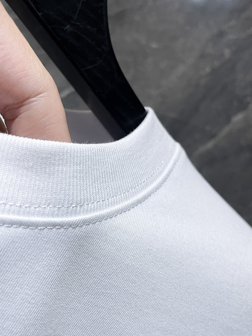 クロムハーツ ホットフィックスラインストーンクロスハンドメイドスタッド半袖Tシャツ